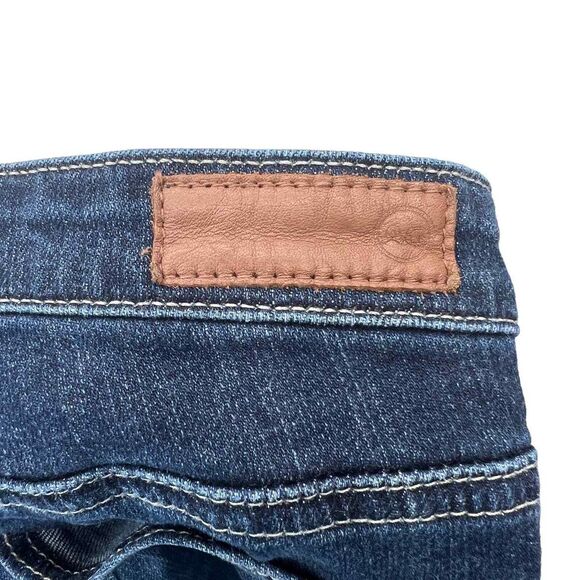AG Adriano Goldschmied The Stilt Cigarette Leg Dark Wash Denim Jeans Women's 27R - Picture 5 of 10